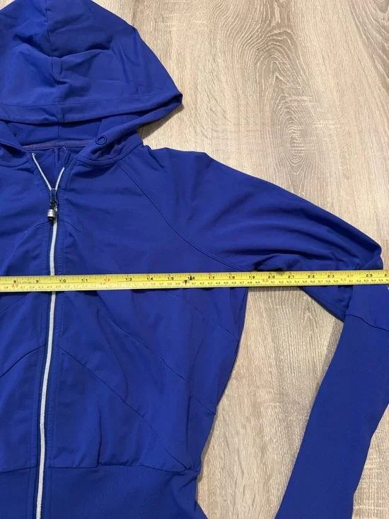Lululemon Life Your Spirits Full Zip Jacket - Royal Blue - Picture 7 of 9